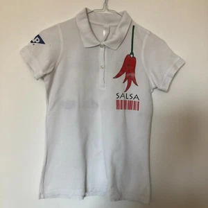 PreLoved: Branded Female Polo Shirt White Size S - Picture 1 of 7