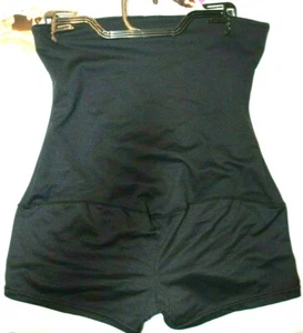 Inspirations Women's Black High-Waist Tummy Toning Boyshort Slimming Shapewear  - Picture 1 of 4