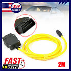 RJ45 For BMW CODING ENET ETHERNET THICK CAT CABLE F SERIES REPLACE ENET TO OBD2