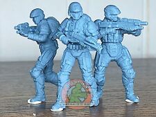 Halo Toy Soldiers - Reach Army Trooper 54mm (1:32 Scale)- 10 Man Squad Warhammer