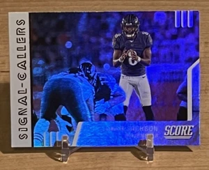 2019 Panini Score Signal Callers Lamar Jackson #SC-8 Cardinals/Ravens - Picture 1 of 16