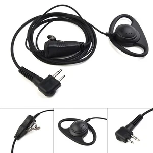 Useful Accessories D earpiece Black Microphone Officer Patrol Security - Afbeelding 1 van 9