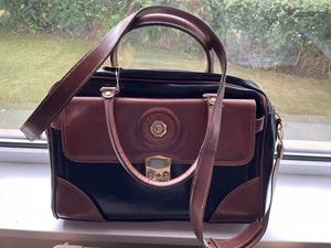 Vintage Marchino Moda Lady’s Leather Briefcase - Picture 1 of 8