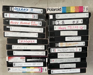 Vintage VHS TAPES Choose Any 5 Tapes A vareity of choices - Picture 1 of 10