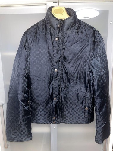 Piumino Gucci GG modello all over nero ottimo