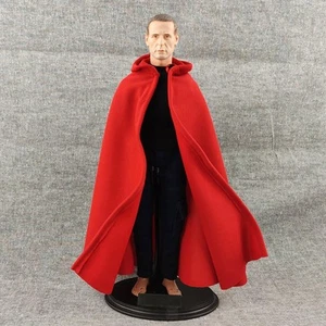 1/6 Male Hoodie Cloak Retro Long Cape for 12inch Male Figures Body Accessory Red - Picture 1 of 7