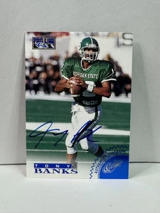 1996 Pro Line Classic Tony Banks Rookie Autograph (AU, RC) ON CARD MSU - Picture 1 of 2