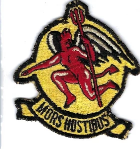 PATCH USAF 107th TFS TACTICAL FIGHTER SQ VS 1 MICHIGAN AIR GUARD FS-20 - Picture 1 of 1