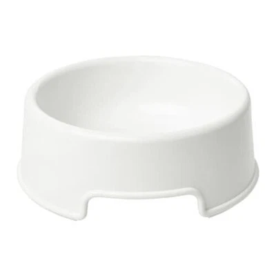 IKEA LURVIG Pet Bowl, White (603.752.65) NEW - Image 1 of 3