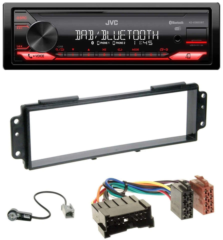 JVC Bluetooth USB DAB MP3 Autoradio für Kia Picanto (2008-2011) - Bild 1 von 4