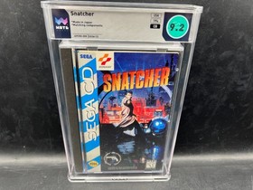 Snatcher Sega CD WATA 9.2 CIB Complete in Box RARE MINT