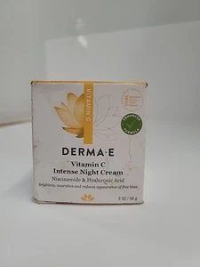 NUEVA DERMA-E Vitamina C Crema de Noche Intensa, 2 oz (56 g) Derma e Nueva en Caja - Imagen 1 de 5