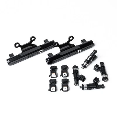 Kit de actualización de riel de combustible de alimentación superior DeatschWerks para 02+ Subaru WRX / 07+ STI/LGT con Foto 1 de 4