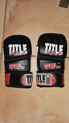 Title MMA Gel Reinforced Gloves - Image 1 of 4