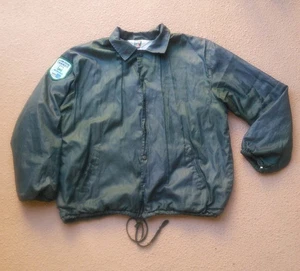 Chaqueta Uniforme Verde Vintage Años 80 90 Miami Dade Transit Empleado Talla XL - Imagen 1 de 8