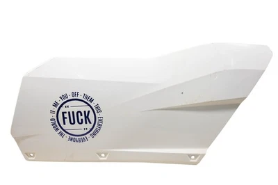 16 Yamaha YXZ1000R Drivers Side Door Panel Cover - Image 1 of 3