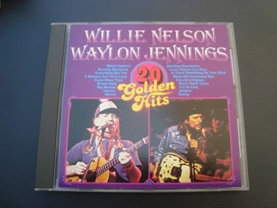 Willie Nelson & Waylon Jennings CD-Album: – 20 Golden Hits - Best of  Spectrum - Bild 1 von 2