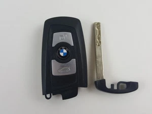 FOR PARTS ONLY ORIGINAL BMW OEM SMART KEY LESS REMOTE FOB 3-BUTTON ENTRY OE USA - Picture 1 of 14