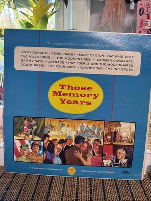Those Memory Years Volume 1 Longines Symphonette Society DL 734663/SY 5205 VG+ — 第 1/2 张图片