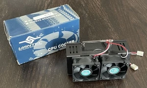 VANTEC DUAL FAN CPU COOLER K5058 - Picture 1 of 6