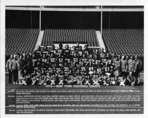 1976 NEW YORK GIANTS NFL FOOTBALL TEAM 8X10 PHOTO - Picture 1 of 1