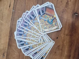 HEROQUEST carte trésor x25 - treasure card QUEST MB GAMES WORKSHOP original - Photo 1/2