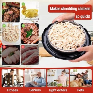 Large Chicken Shredder Tool - Twist Meat Shredder for Pork, Beef, & Chicken - Picture 1 of 6