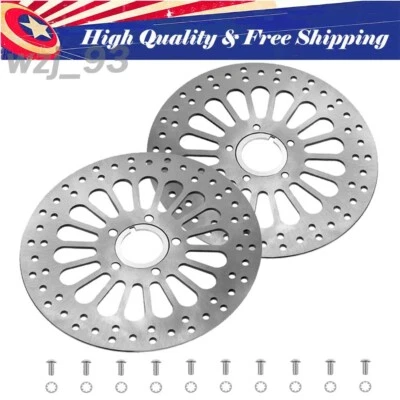 11.5" ( Front & Rear ) Brake Rotor for Harley Davidson Touring Softail Foto 1 de 4