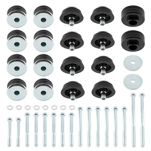 Body Mount Bushing Kit For Ford F250 Super Duty 2WD 4WD F350 Super Duty 08-16 - Picture 1 of 12