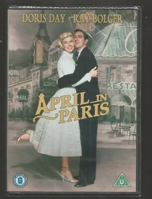APRIL IN PARIS - sealed/new - UK REGION 2 DVD - Doris Day / Ray Bolger - (1952) - Image 1 of 2