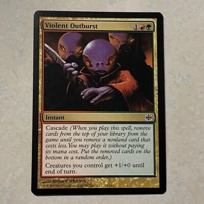 Violent Outburst ~ Alara Reborn ~ UNPLAYED NM/MT ~ MtG Magic - Image 1 of 4