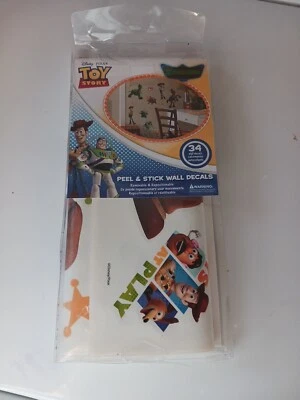 Toy Story Peel And Stick Wall Decals-34 Count-New In Package Glow in Dark - Image 1 of 4