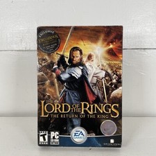 Lord of the Rings: The Return Of The King PC Game 2003 New & Sealed Big Box