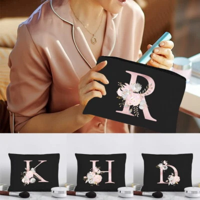 Brief Make-up Tasche Reise Kosmetik Organizer Aufbewahrungstasche Braut Brautjungfer Reißverschlusstasche