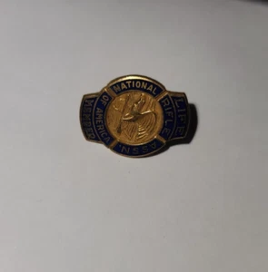 NRA National Rifle Association Life Member Gold Pin (jp11 - Bild 1 von 2