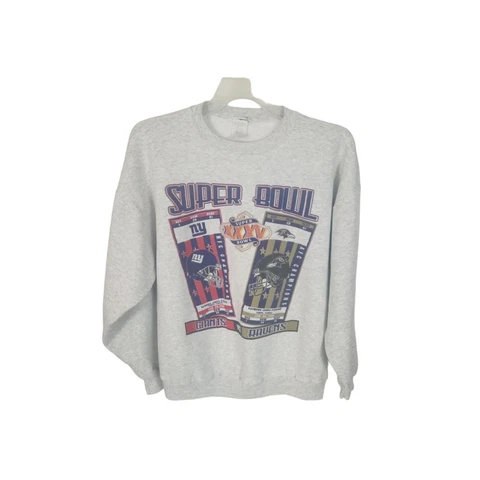 Ravens 2001 Superbowl Vintage Sweatshirt men's XL Cover