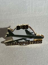 USAF B-52 STRATOFORTRESS AIRCRAFT LARGE MILITARY HAT PIN MEASURES 1 3/4 INCHES