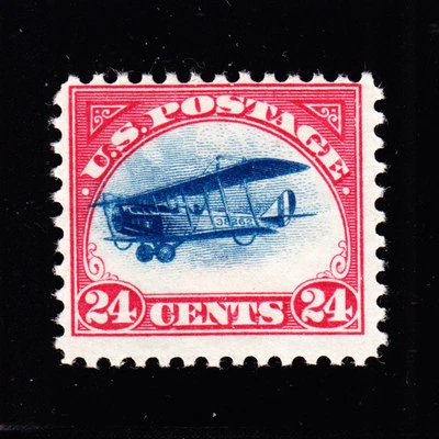 US C3 24c Air Mail Mint  "Fast Plane" Fine OG NH - Image 1 of 2