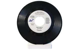 45 RECORD - HUEY LEWIS & THE NEWS - PERFECT WORLD - Picture 1 of 1