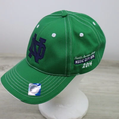 Notre Dame Fighting Irish Green Ball Cap Music City Bowl 2014 Sportsman Adult - Image 1 of 4