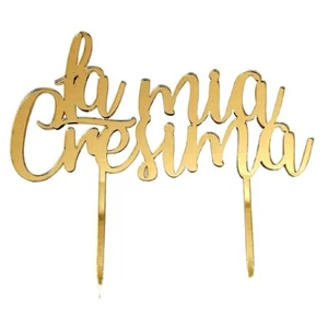 Cake topper decorazione torte compleanno eventi personalizzato la mia cresima - Foto 1 di 1