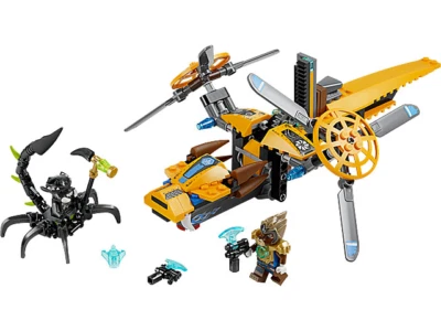 LEGO 70129 - Legends of Chima: Lavertus' Twin Blade - 2014 - NO BOX - Image 1 of 2