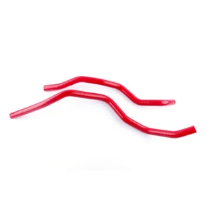 FOR 2009-2011 Yamaha Grizzly YFM550 YFM700 SILICONE RADIATOR COOLANT HOSE RED - Picture 1 of 5