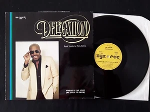 Delegation – Where's The Love (We Used To Know) - Maxi 45T - Ger 1987 - EX/VG - Imagen 1 de 2