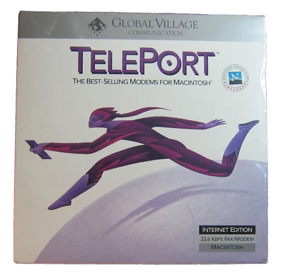 Genuine New Sealed Global Village Teleport 33.6 Kbps Modem For Macintosh 30-4500 - Image 1 of 4