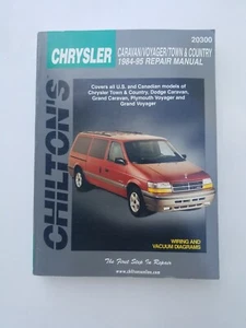 1984-95 Chrysler Caravan Voyager Town and Country Repair Manual Chilton 20300 - Picture 1 of 2