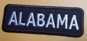 Alabama gestickter Aufnäher ca. 1,25x3,75" - Bild 1 von 2