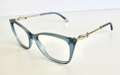 Gafas Tiffany & Co TF 2160-B 8244 marcos azules brazos dorados 54-17-140 Foto 1 de 4