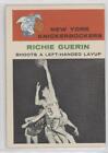 1961-62 Fleer Richie Guerin #52 Rookie RC HOF