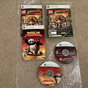 LEGO Indiana Jones & Kung Fu Panda Dual Pack - TWO GAMES (Xbox 360) Tested - Picture 1 of 9